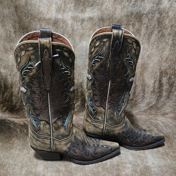 Dan Post Anthem Cross Boots size 7 - Picture 4 of 7